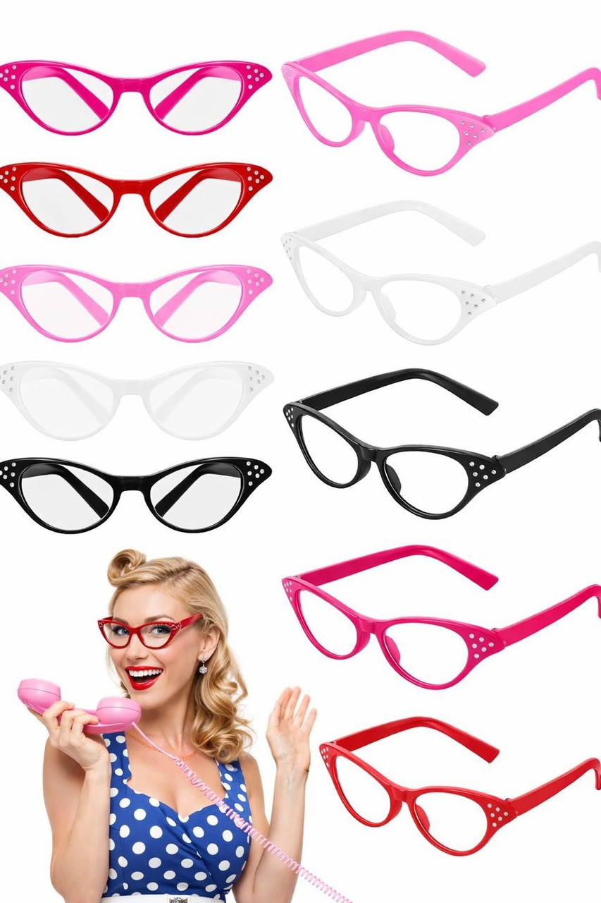 Cat Glasses Wholesale | Cat Glasses Bulk | Mix Colors 7080