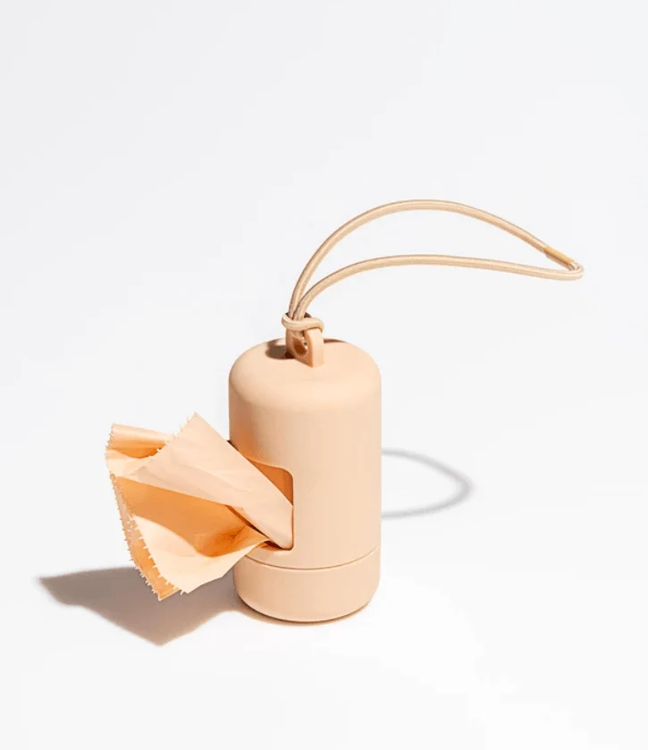 Blush Poop Bag Carrier