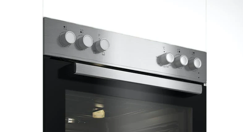2026 Conjunto cocina Beko BBUC12020X con placas y horno de convección
