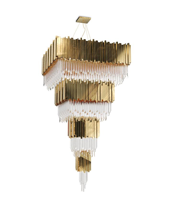 Empire Square Chandelier