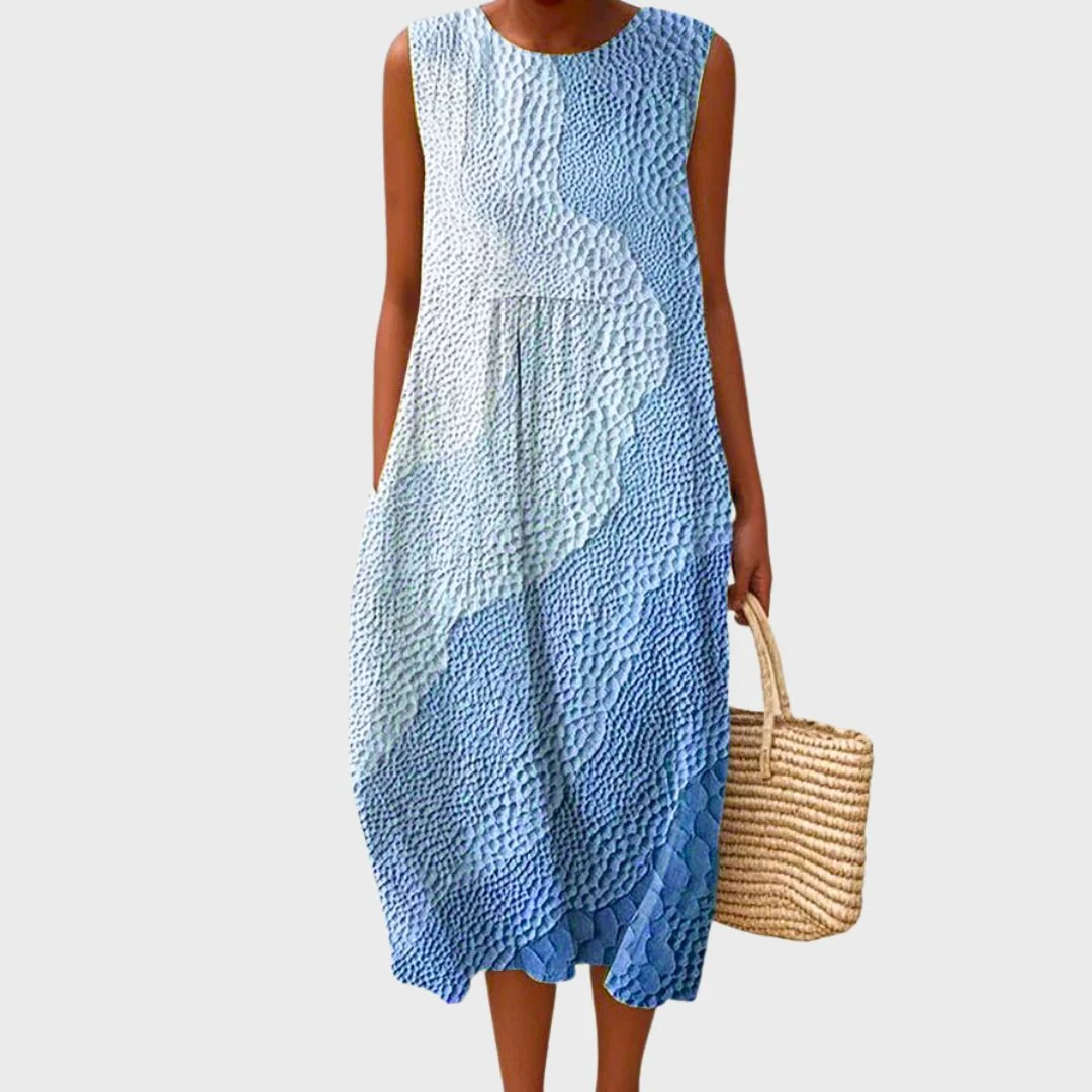 Women��s Knee-Length Dress Relaxed Fit Elegant Design