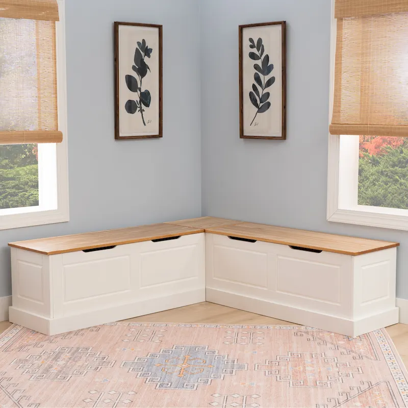 Josie L-shaped Backless Breakfast Nook Bench