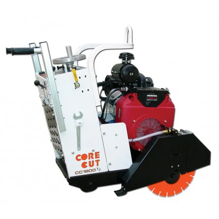 Danfoss 54582  ~  CC1818HYXL-20P, 20 GPM Danfoss Hydraulic Powered Medium Walk Behind Push Saw with 20 Inch Blade Guard