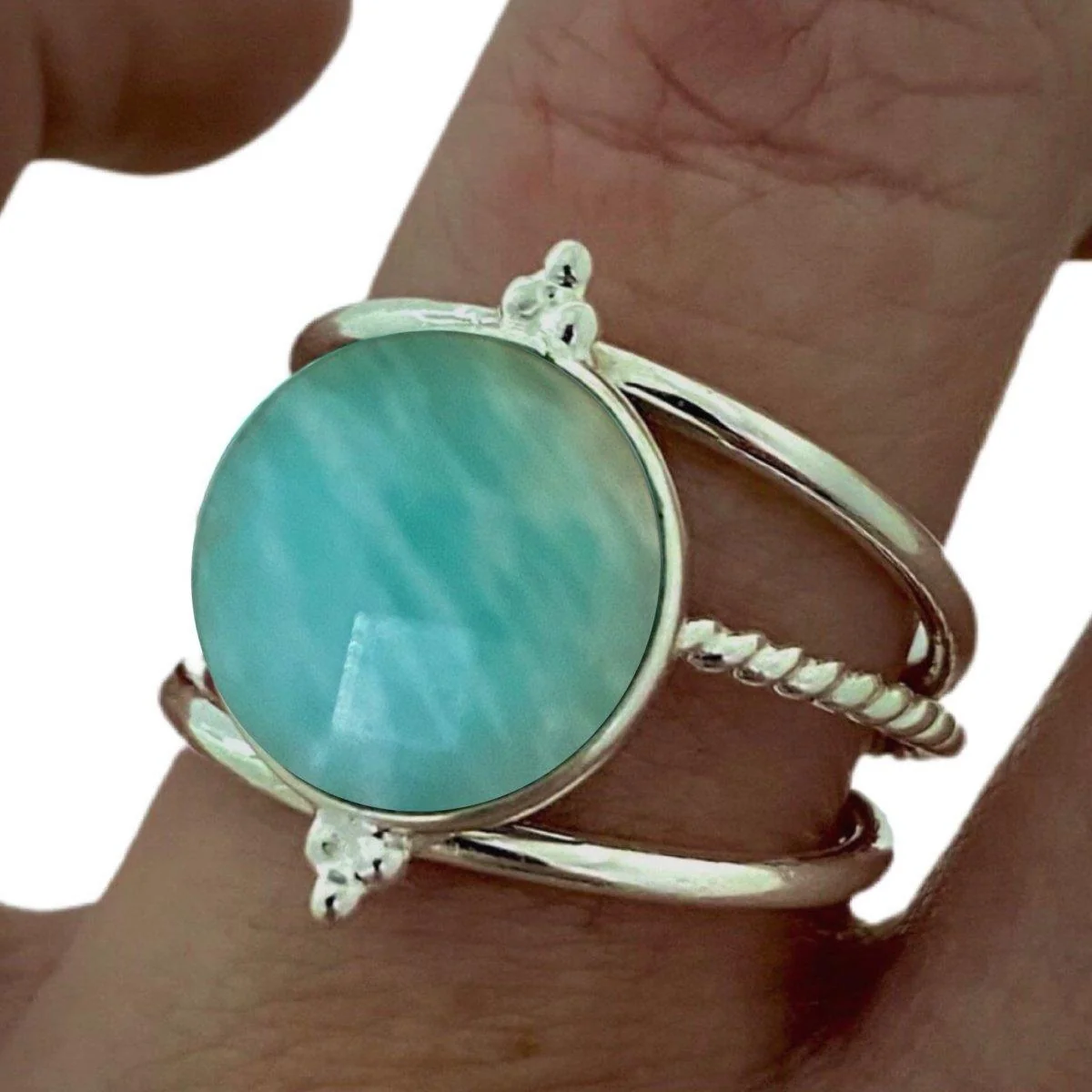 Laihas Free Spirit Amazonite Ring
