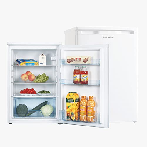 EAS ELECTRIC SMART TECHNOLOGY | EMR851 | Frigorifero sotto piano | Bianco | Piccolo frigorifero 85x56 cm | Cassetto per verdure | Porta reversibile | Capacità 113 L | Bassa potenza sonora | F : Amazon.it: Grandi elettrodomestici