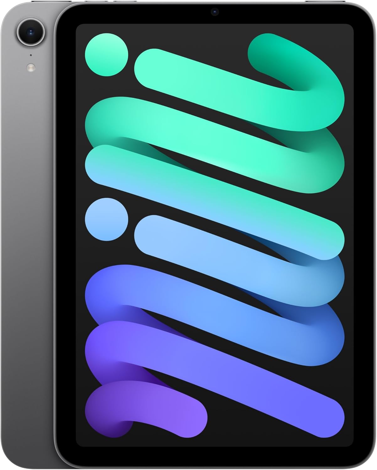 Apple iPad mini con chip A17 Pro: Progettato per Apple Intelligence, display Liquid Retina da 8,3'', 128GB, Wi Fi 6E, fotocamera da 12MP, un giorno intero di batteria – Grigio siderale