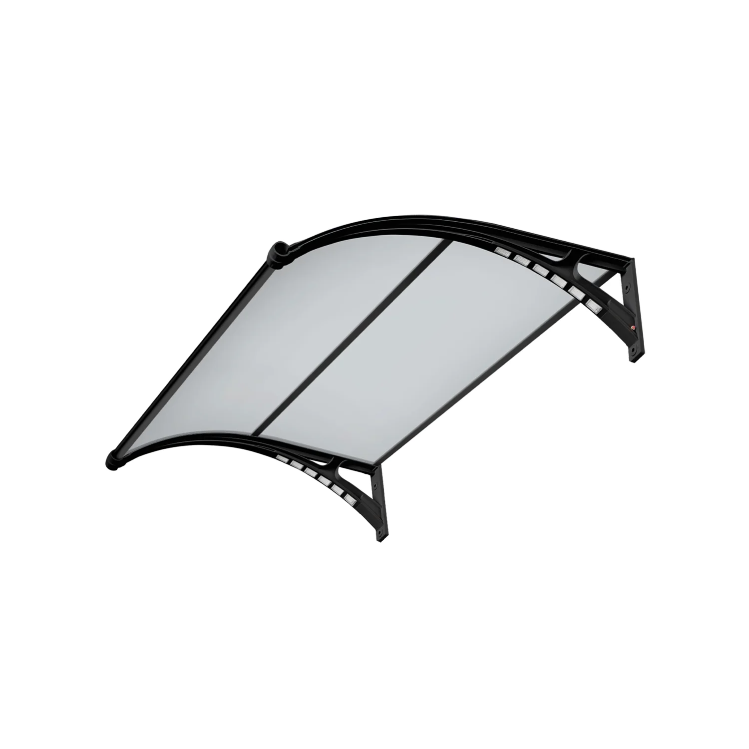 Pensilina In Abs Con Copertura Opalino 1x1,5m Con Led