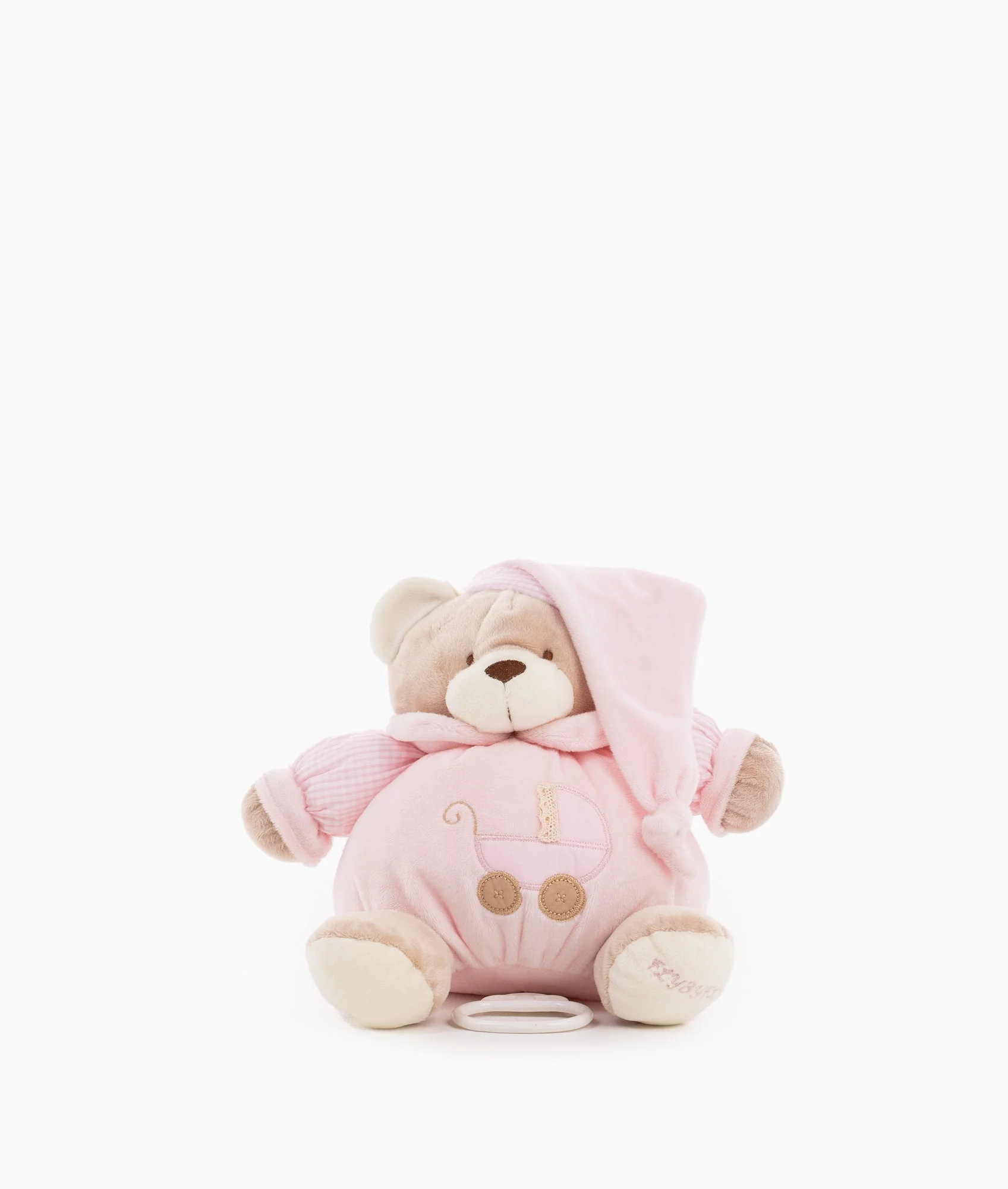 Pull String Musical Bear | Pink
