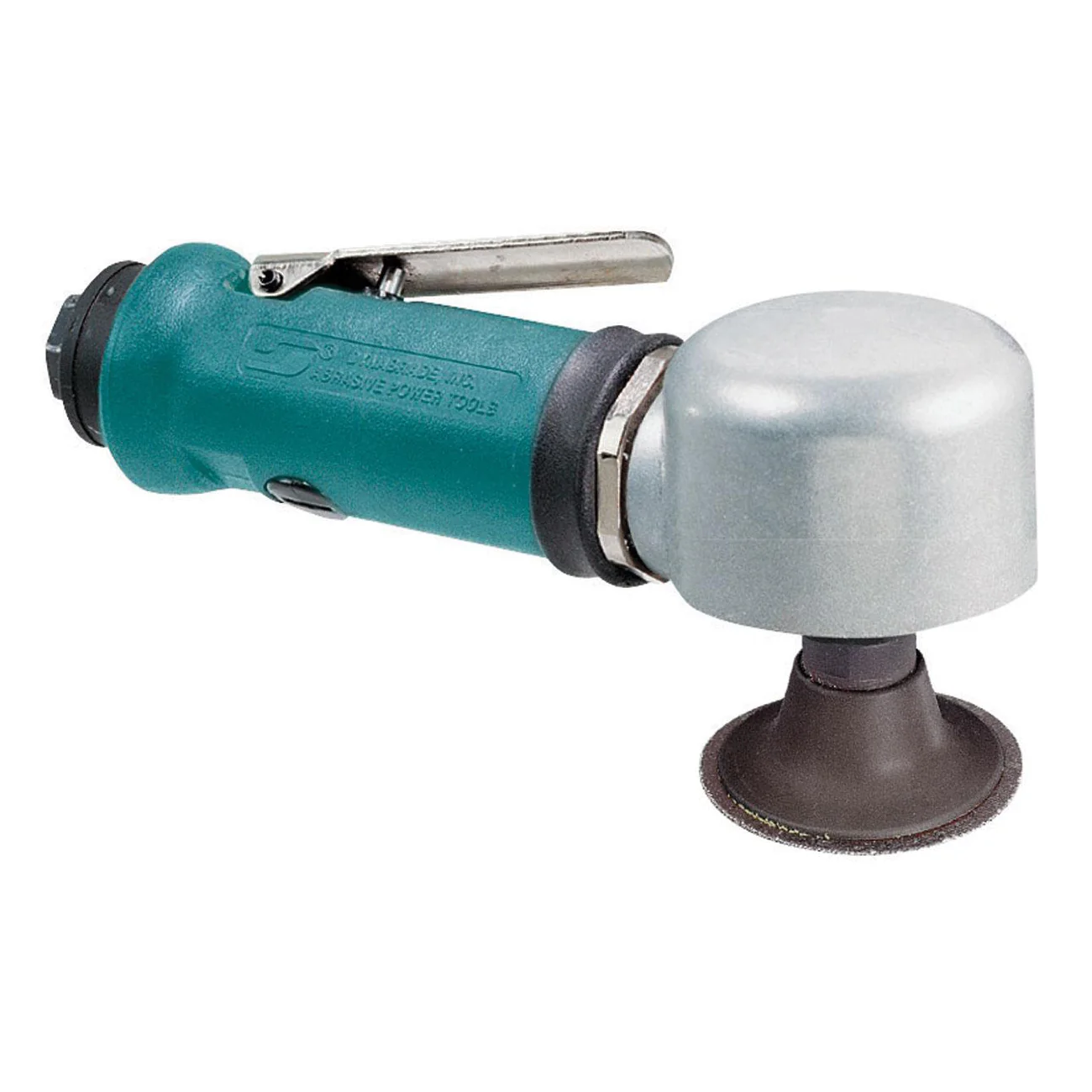Dynabrade 52590  ~  2 Inch Diameter Right Angle Disc Sander .33 Hp 18000 Rpm Gearless Rear Exhaust Locking-Type Female Pad