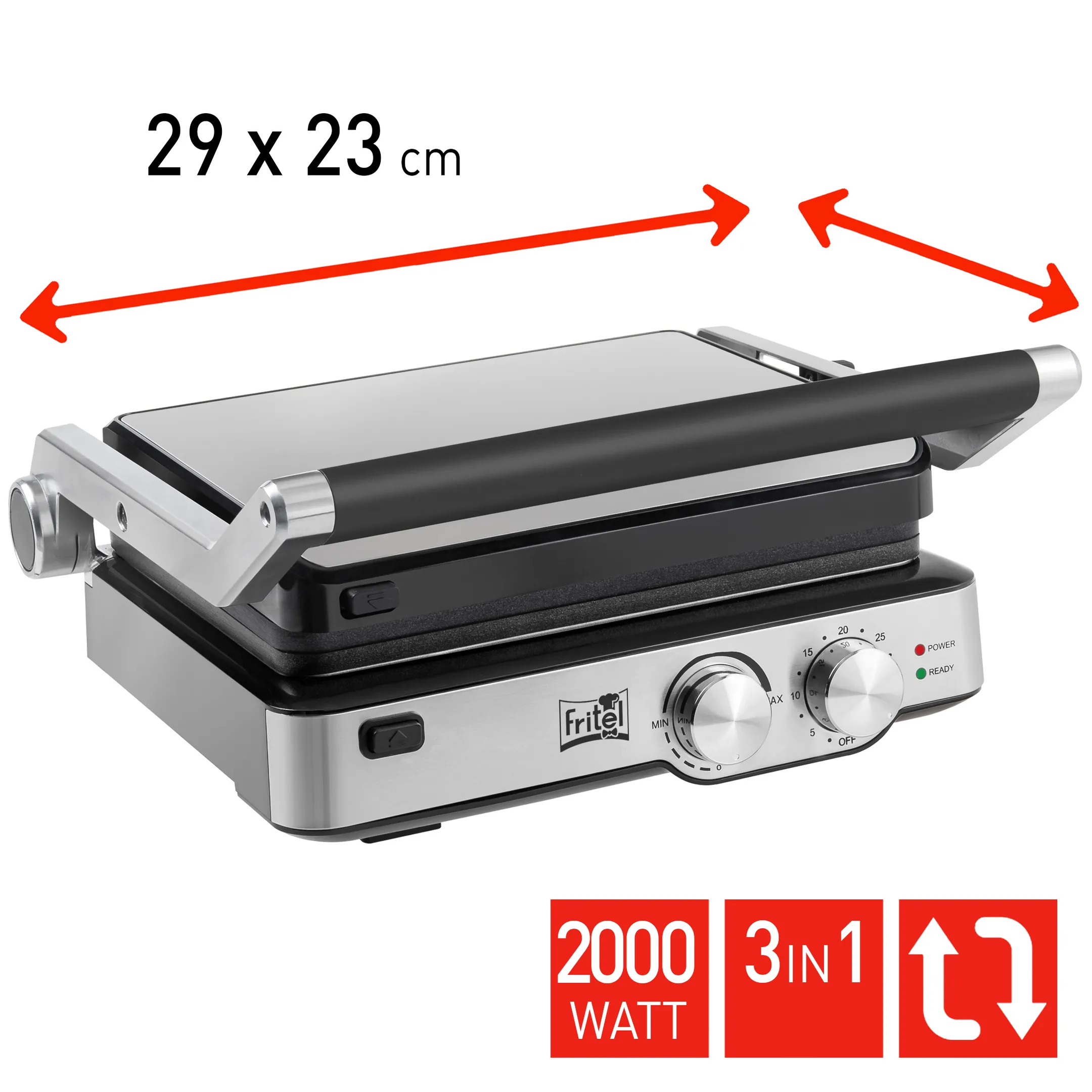 FRITEL Grill-Panini-BBQ GR 2285
