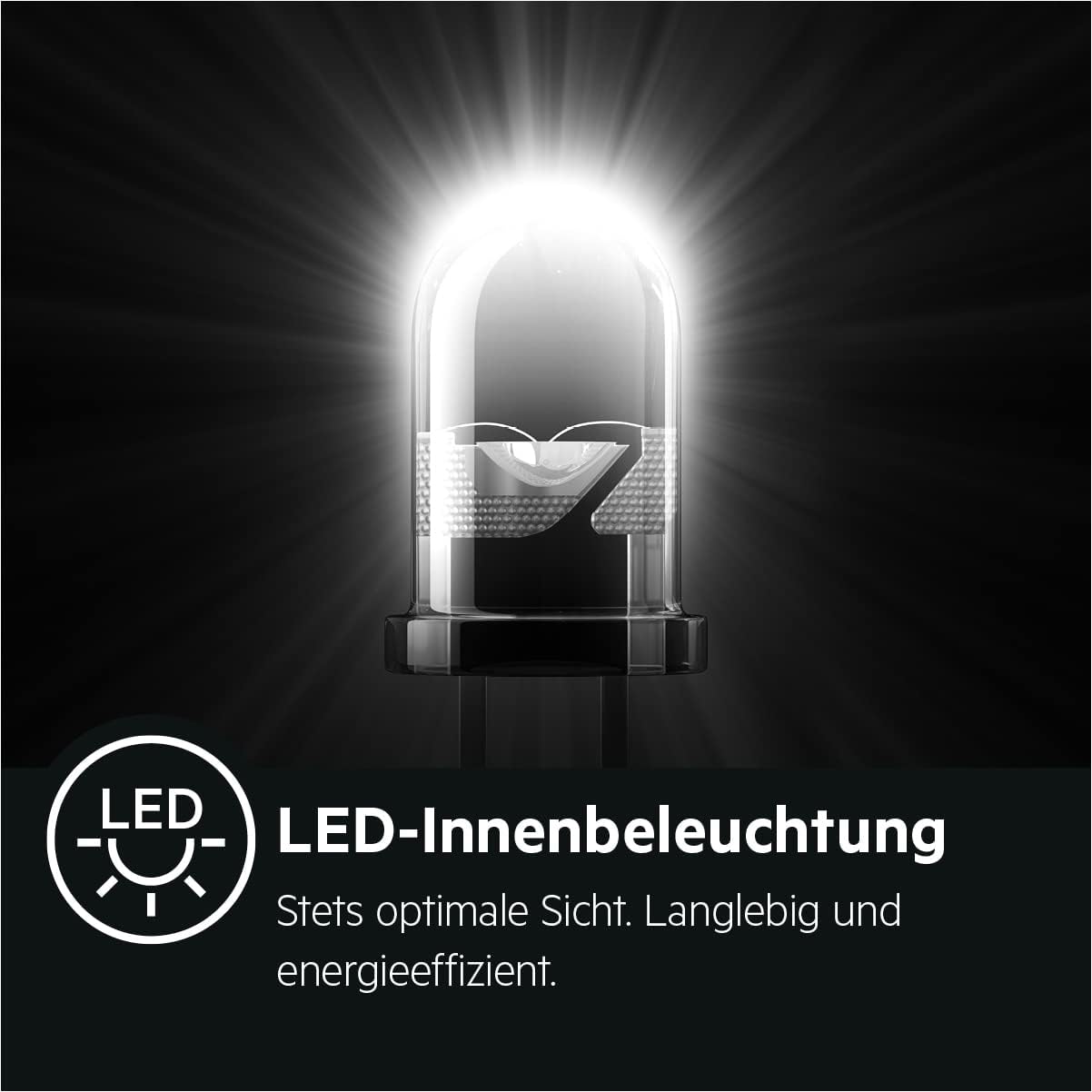 AEG RDB424E1AW Freistehender Doppeltür - Kühlautomat/Serie 5000 mit ColdSense / 1434 mm/Gefrierteil oben / 206 L/LowFrost – weniger Eisbildung/Farbe: Weiß/E