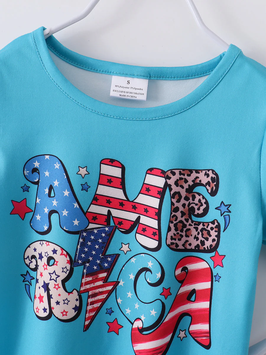 America Star Girl Bell Outfit