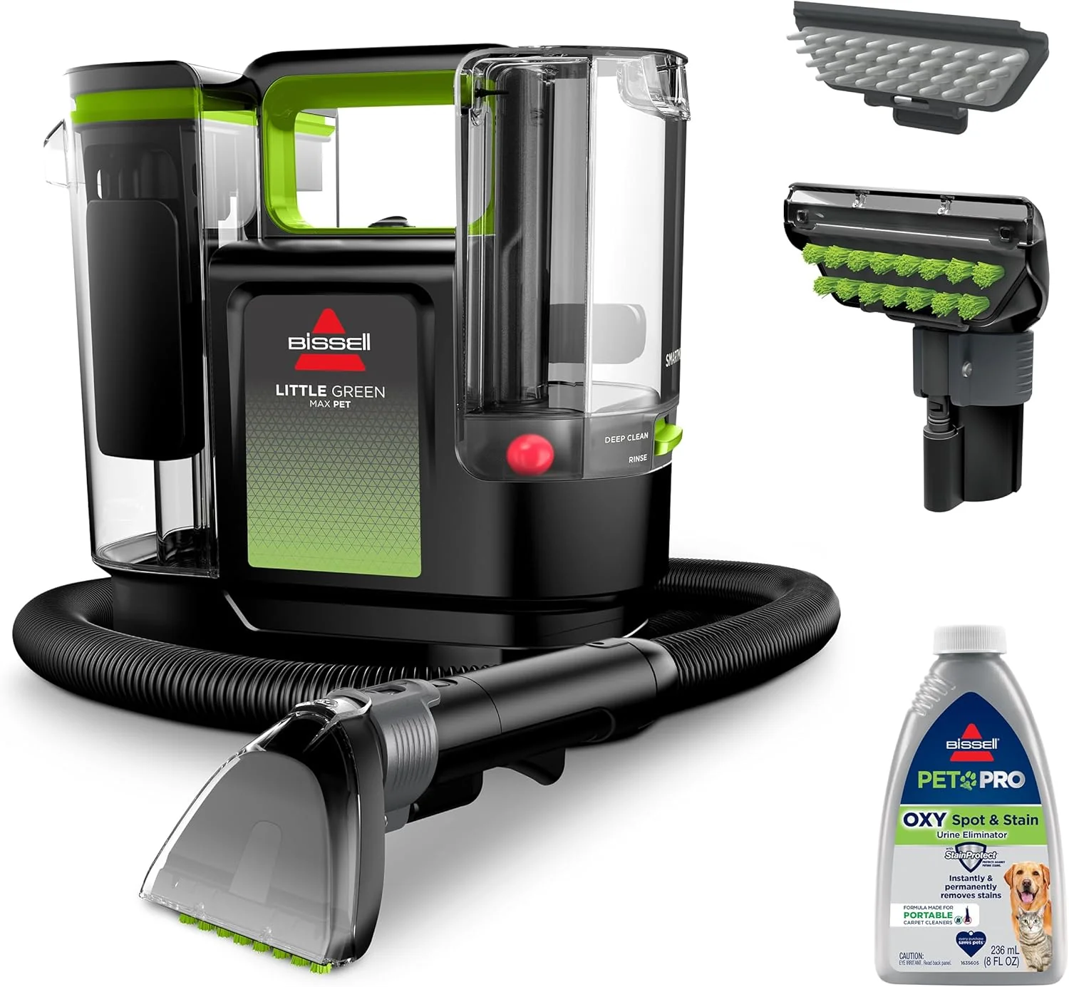 BISSELL® Little Green® Max Pet Portable Carpet and Upholstery Deep Cleaner