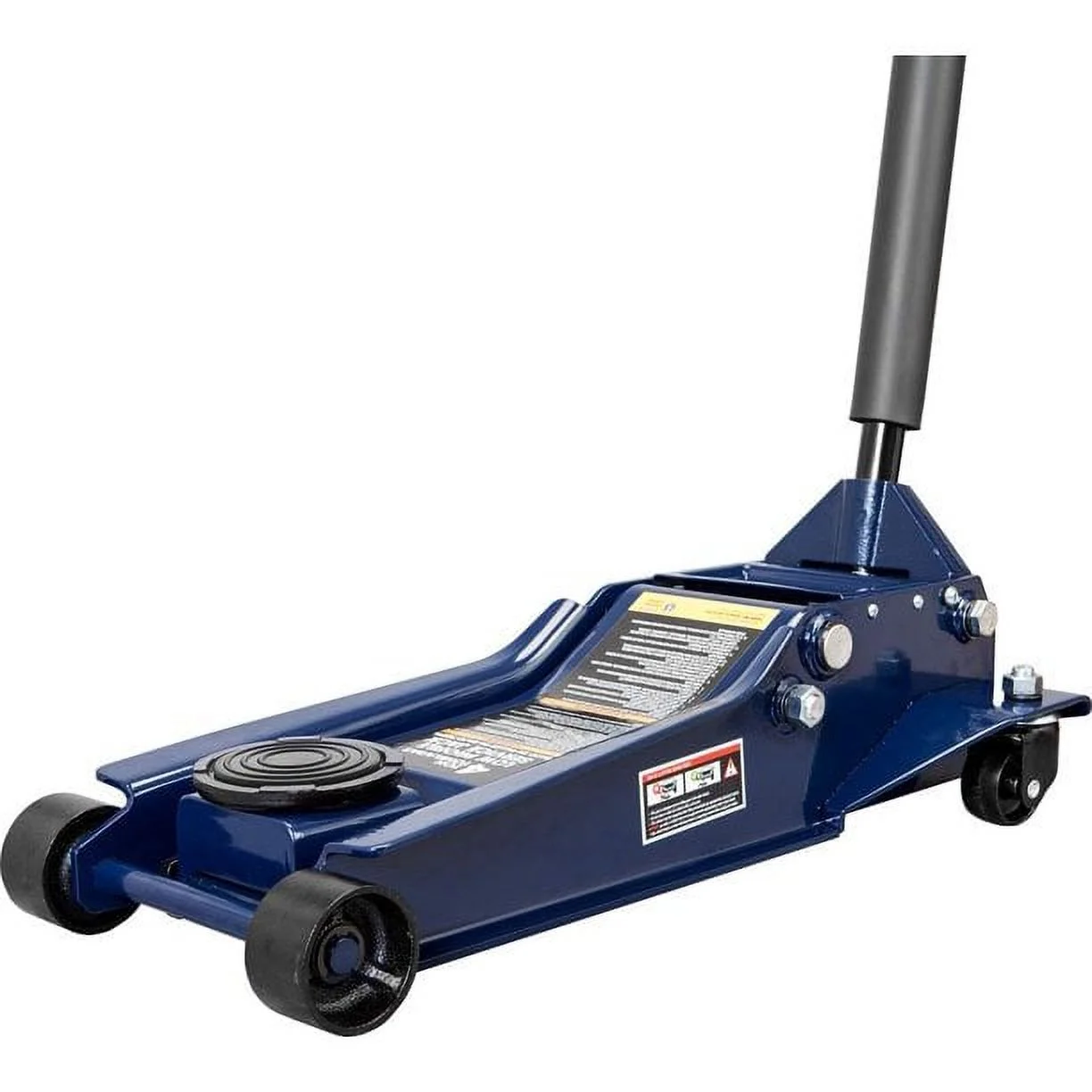 2025 4 Ton Heavy Duty Low Profile Hydraulic Floor Jack Speedy Lift Garage Car Jack, Blue, W847U