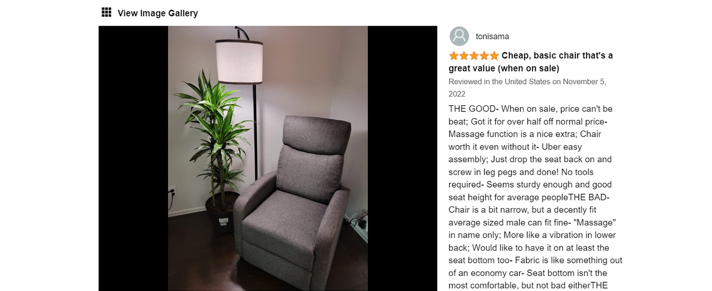 recliner chair 