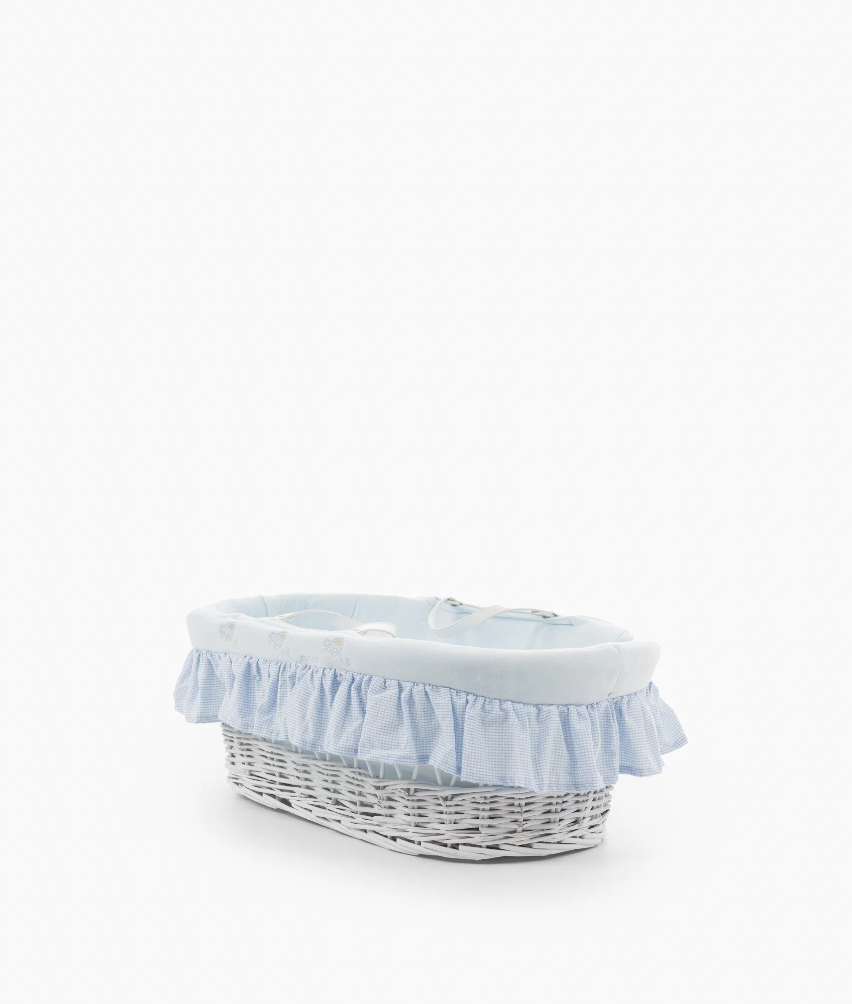 Moses Basket & Stand Set | Blue