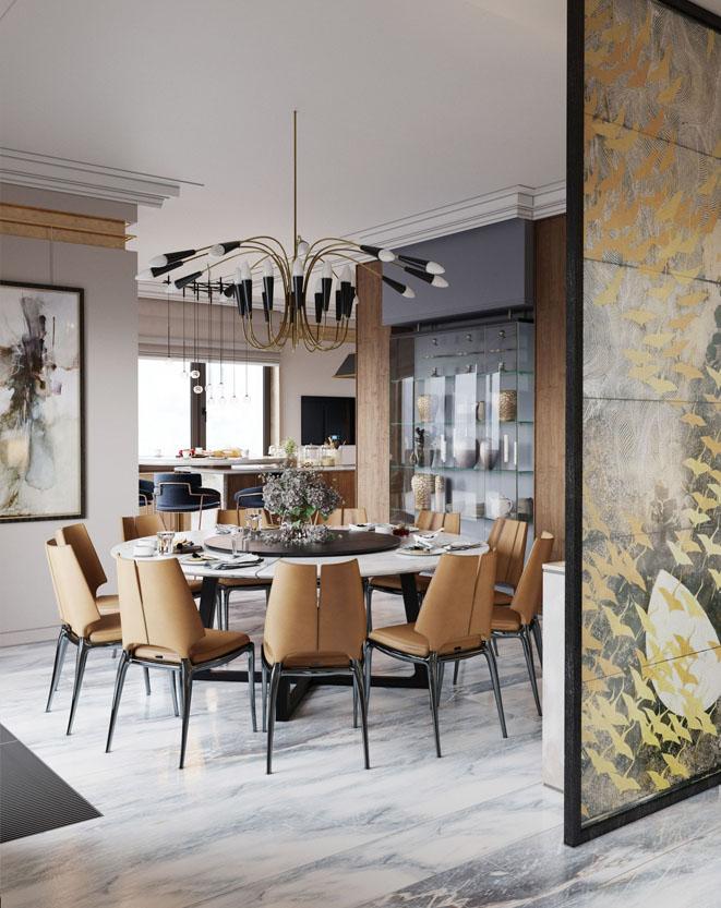 Aretha Suspension, Modern Chandelier