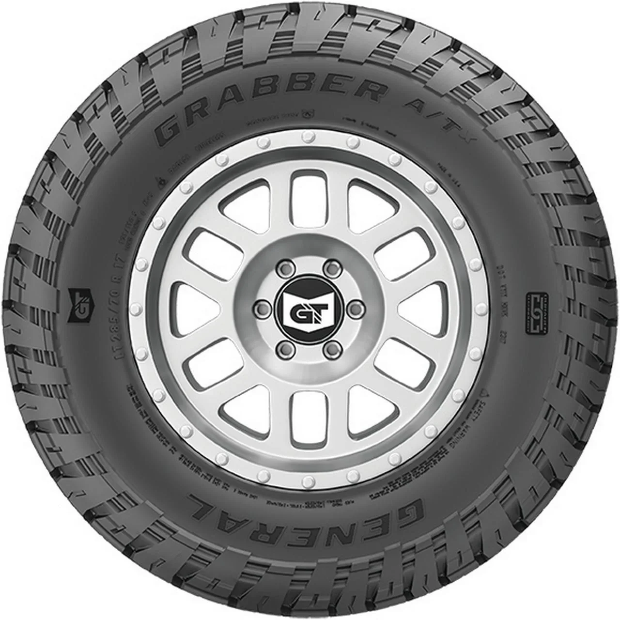 All-terrain General Grabber A/TX LT 235/75R15 Load C 6 Ply AT A/T Tire