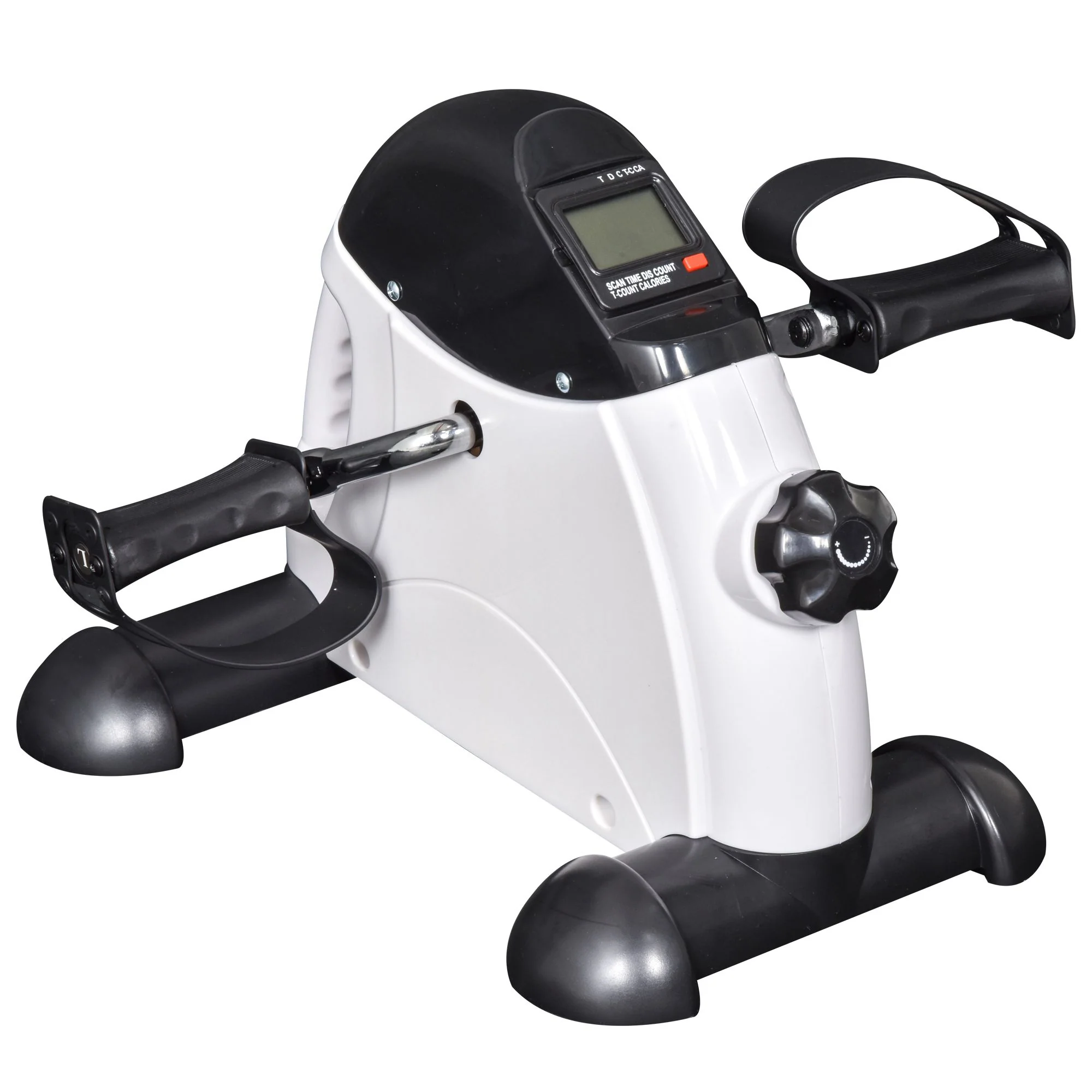 HOMCOM Mini Heimtrainer Fitnessbike LCD-Display verstellbarer Widerstand
