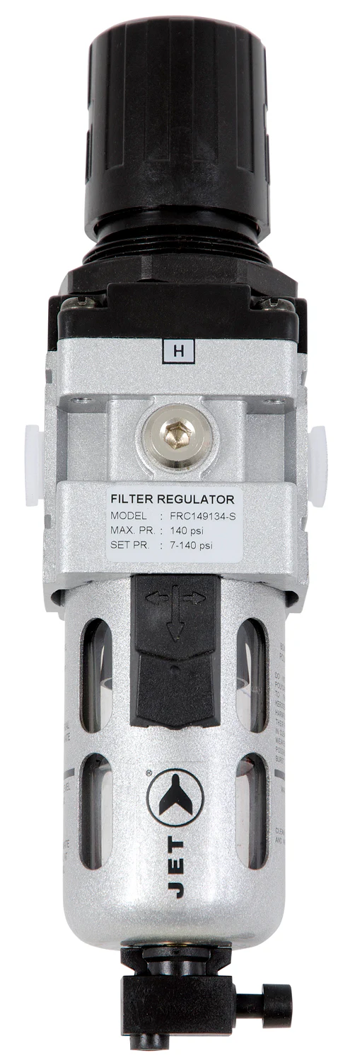 Jet AFRI14  ~  Air Filter Regulator Combination 1/4 Inch Npt Intermediate