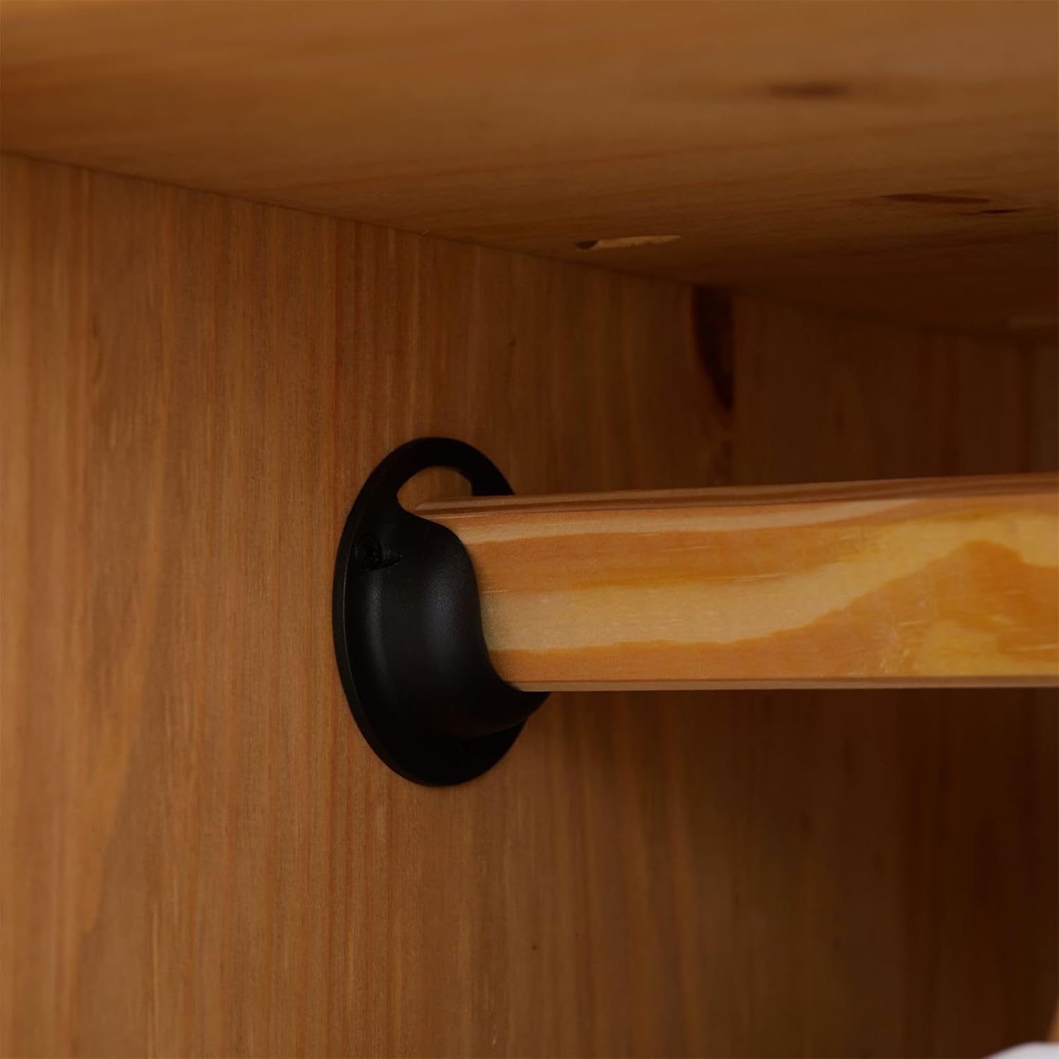 IDIMEX Kleiderschrank CANCUN - Massiver 3-türiger Schlafzimmerschrank, Kiefer, gebeizt/gewachst