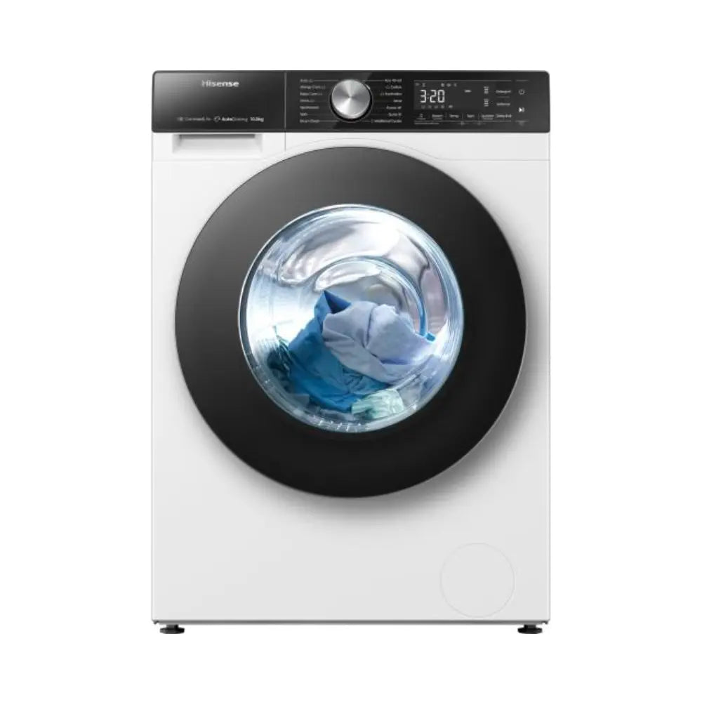 Hisense 5S Series 10.5kg 1400 Spin  Auto Dosing Washing Machine Wi Fi - White | WF5S1045BW