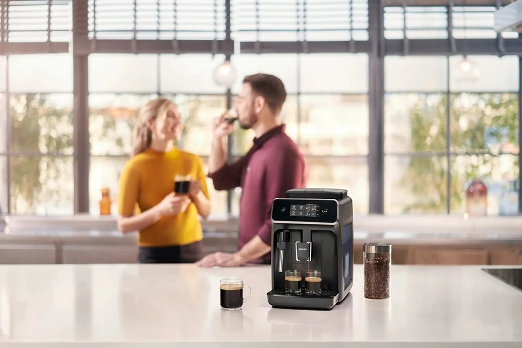 Philips Volautomatische Espressomachine EP2225/10 Serie 2200