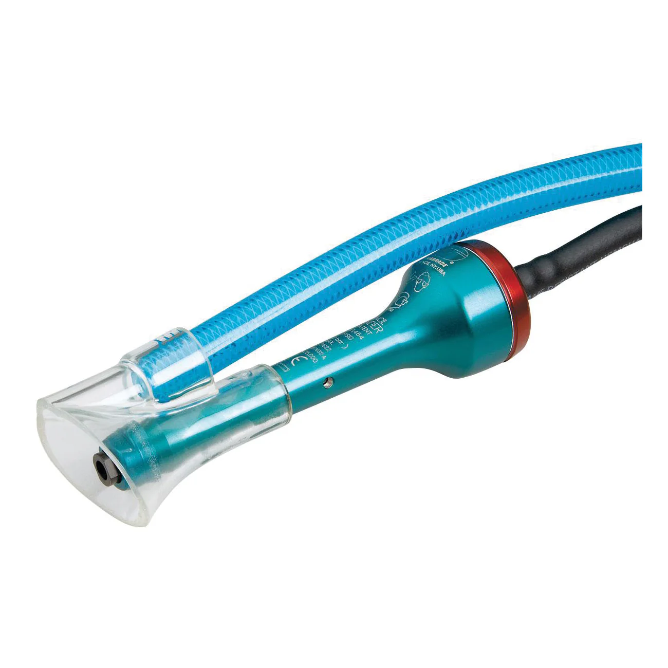 Dynabrade 51622  ~  .1 Hp Straight-Line Pencil Grinder Central Vacuum 35000 Rpm Turbine Air Motor Rear Exhaust 1/8 Inch Collet
