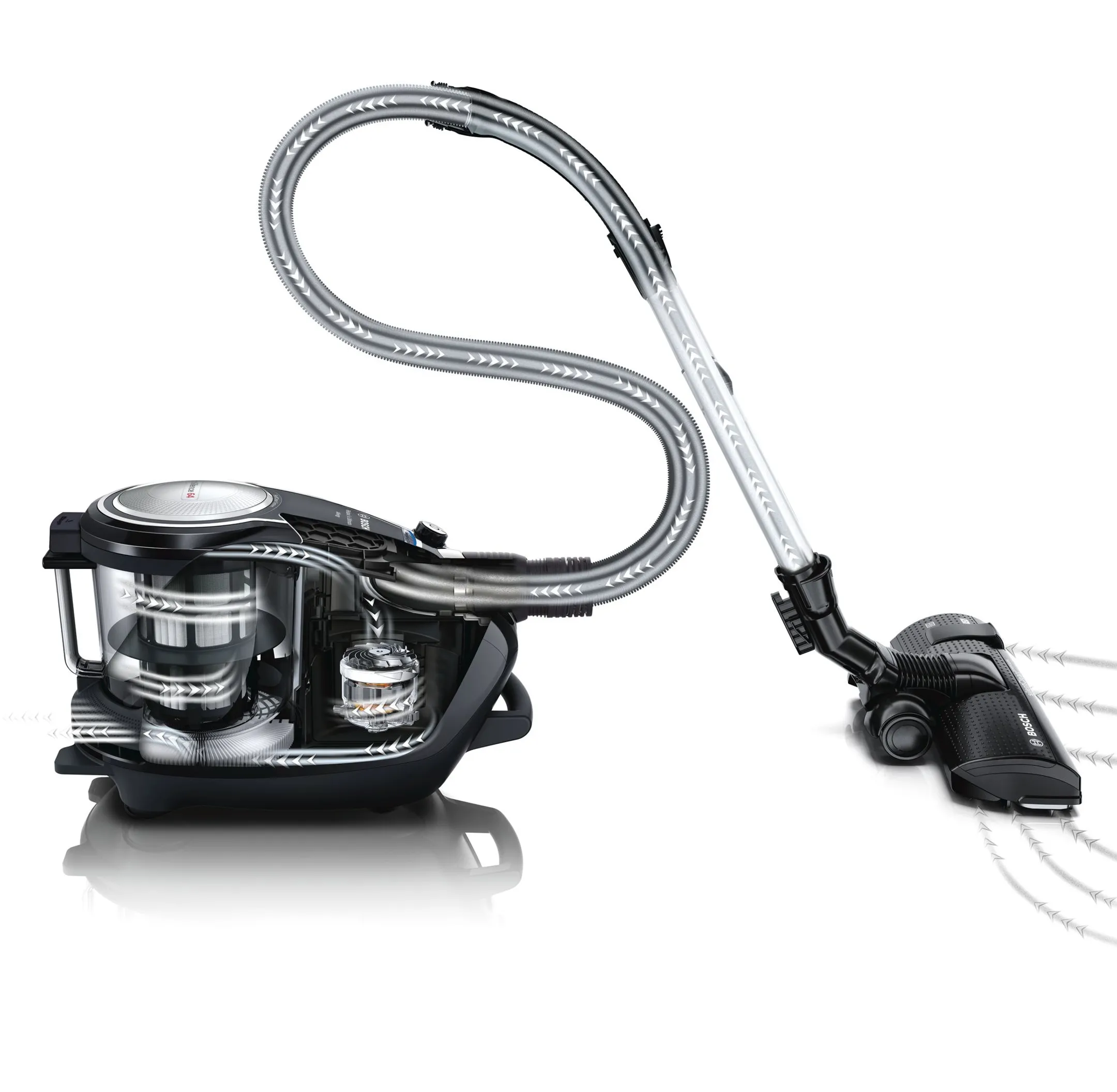 Bosch Stofzuiger zonder zak ProSilence BGS7SIL64