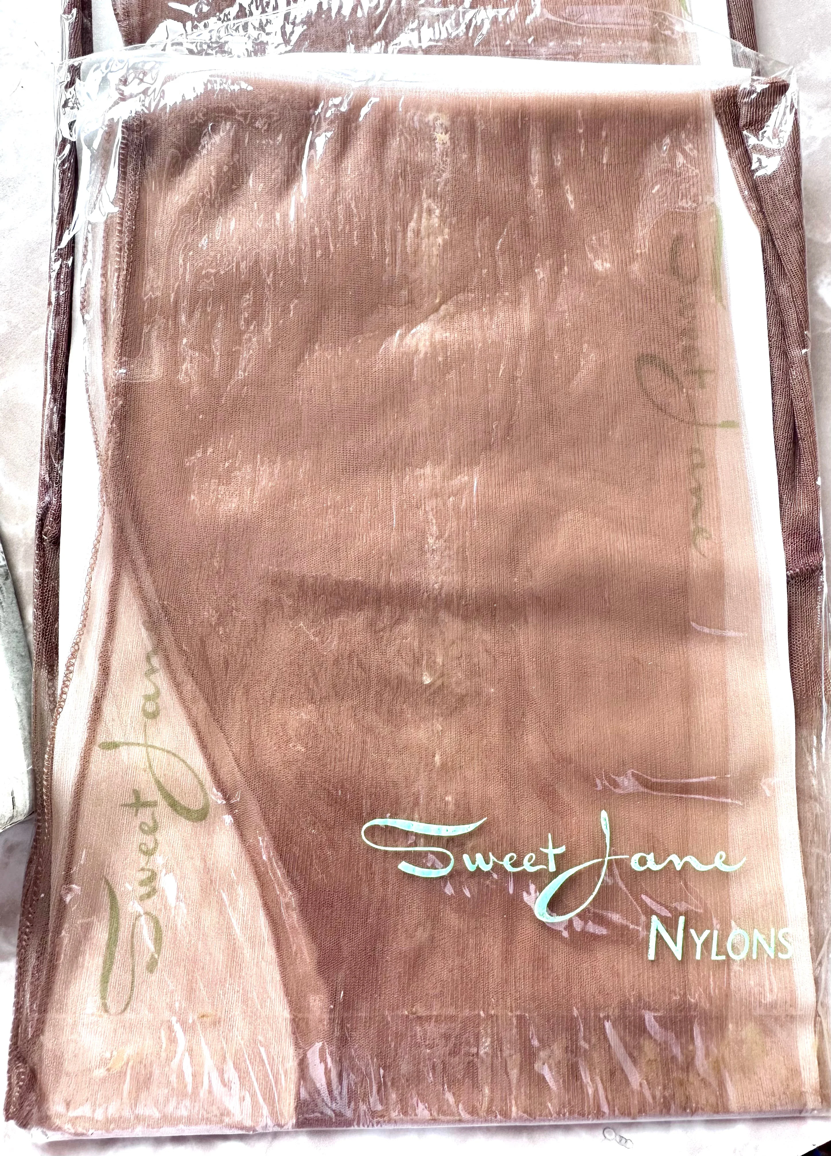 1950s Sweet Jane Fully Fashioned Seamed Nylon Stockings