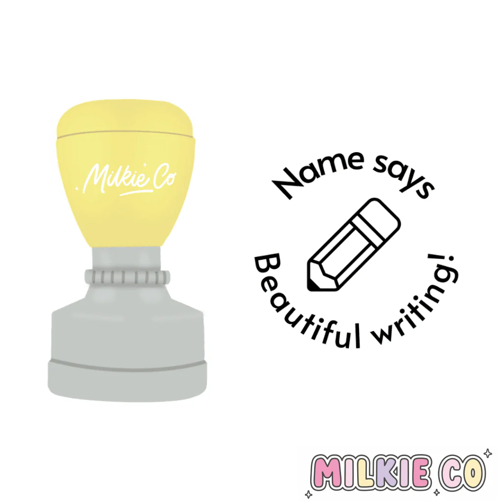 'Beautiful writing' Stamp