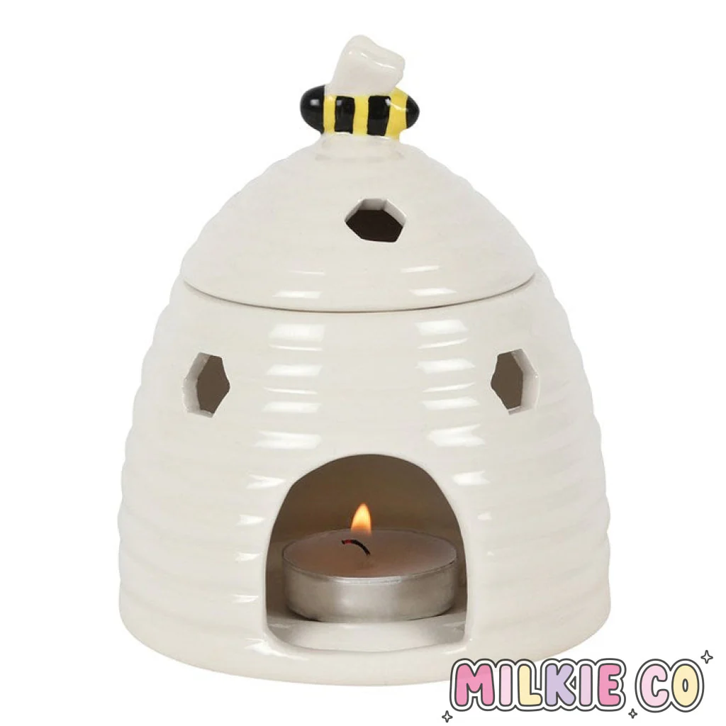 White Beehive Wax Melt Burner