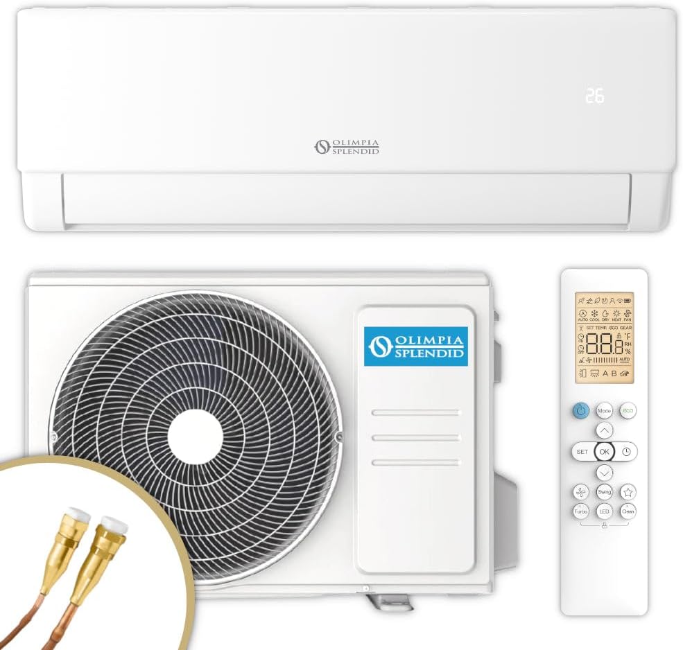 OLIMPIA SPLENDID by ThermoFlux Split Klimaanlage Set | Nexya S5 E | 6,1 kW | Quick-Connect