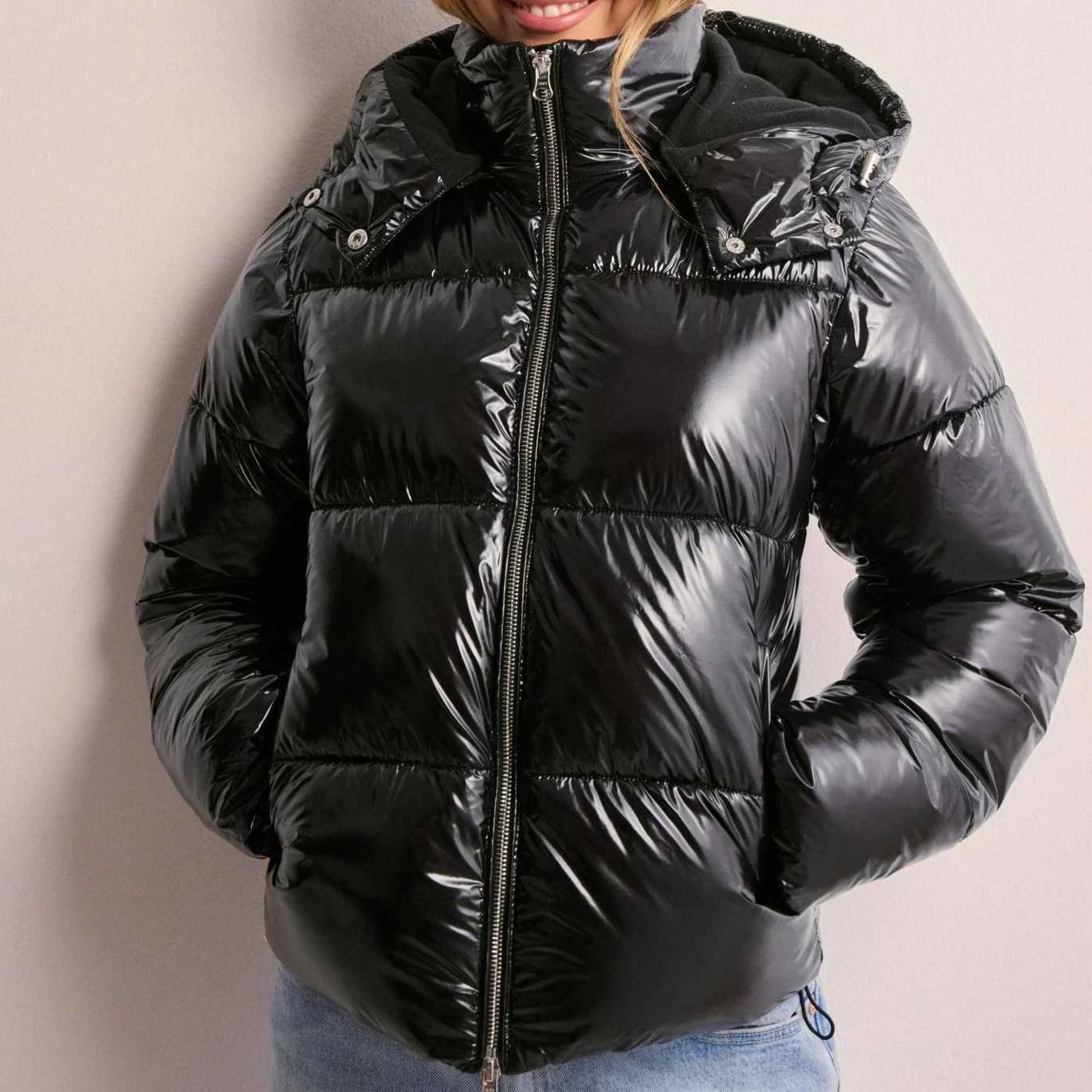 Women��s Quilted Hooded Puffer Jacket Lightweight Insulated Winter Coat