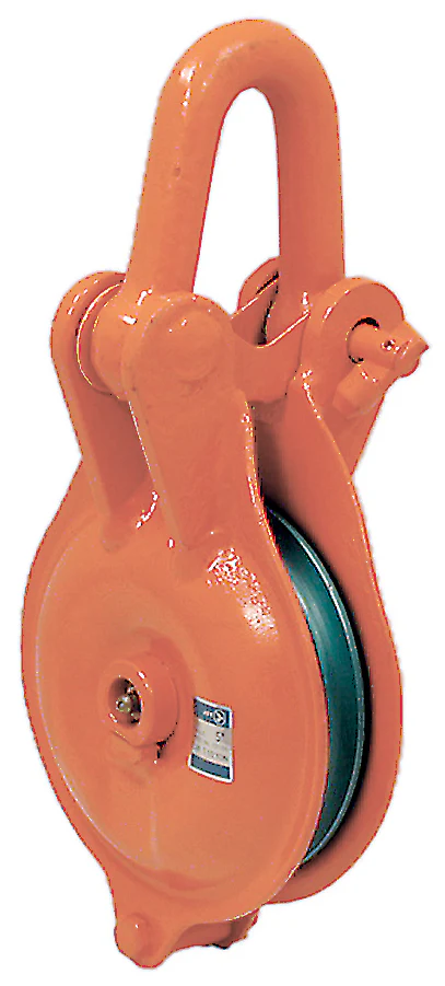 Jet 131104  ~  4 Inch Single Sheave Painted Yarding Block