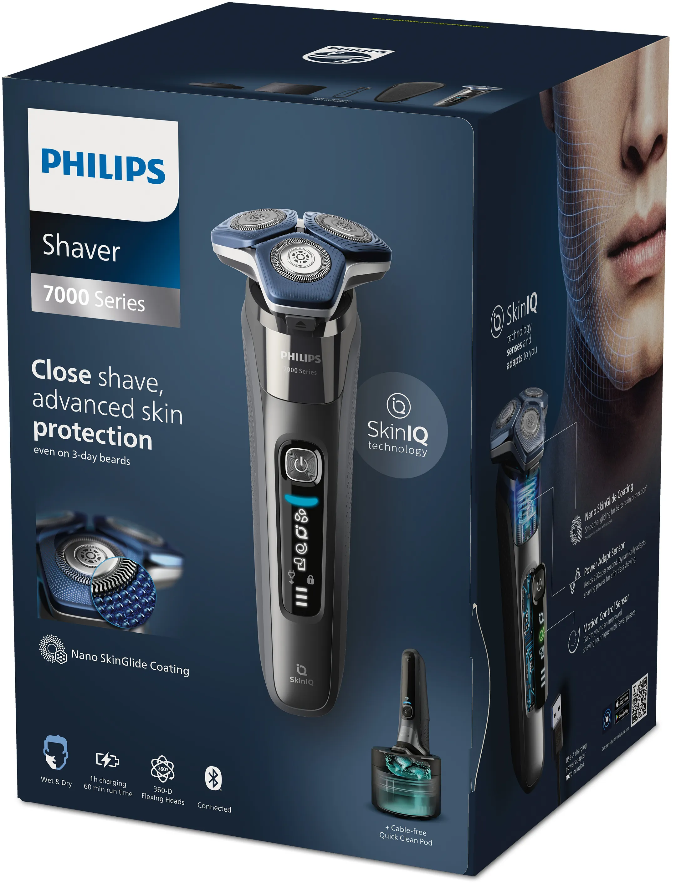 Philips Scheerapparaat Wet & Dry S7887/55 Series 7000