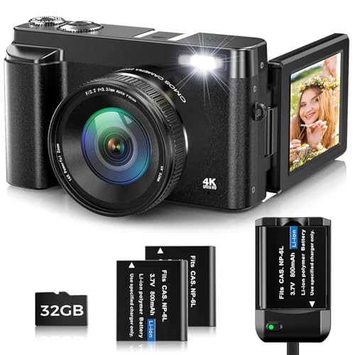 Fotocamera Oiadek Autofocus Caricabatterie Adolescenti