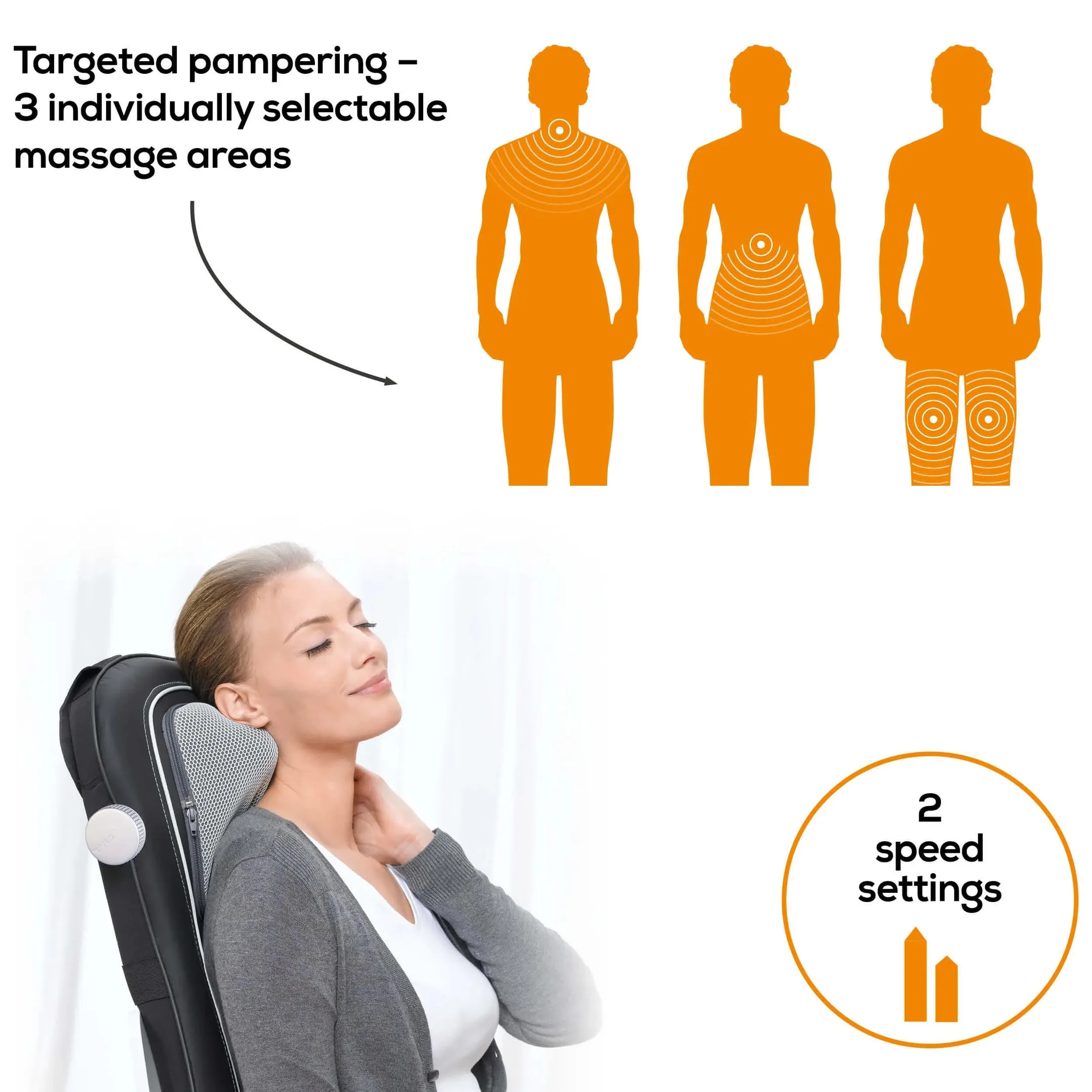 Beurer Massagestoel MG 260 HD-2-in-1