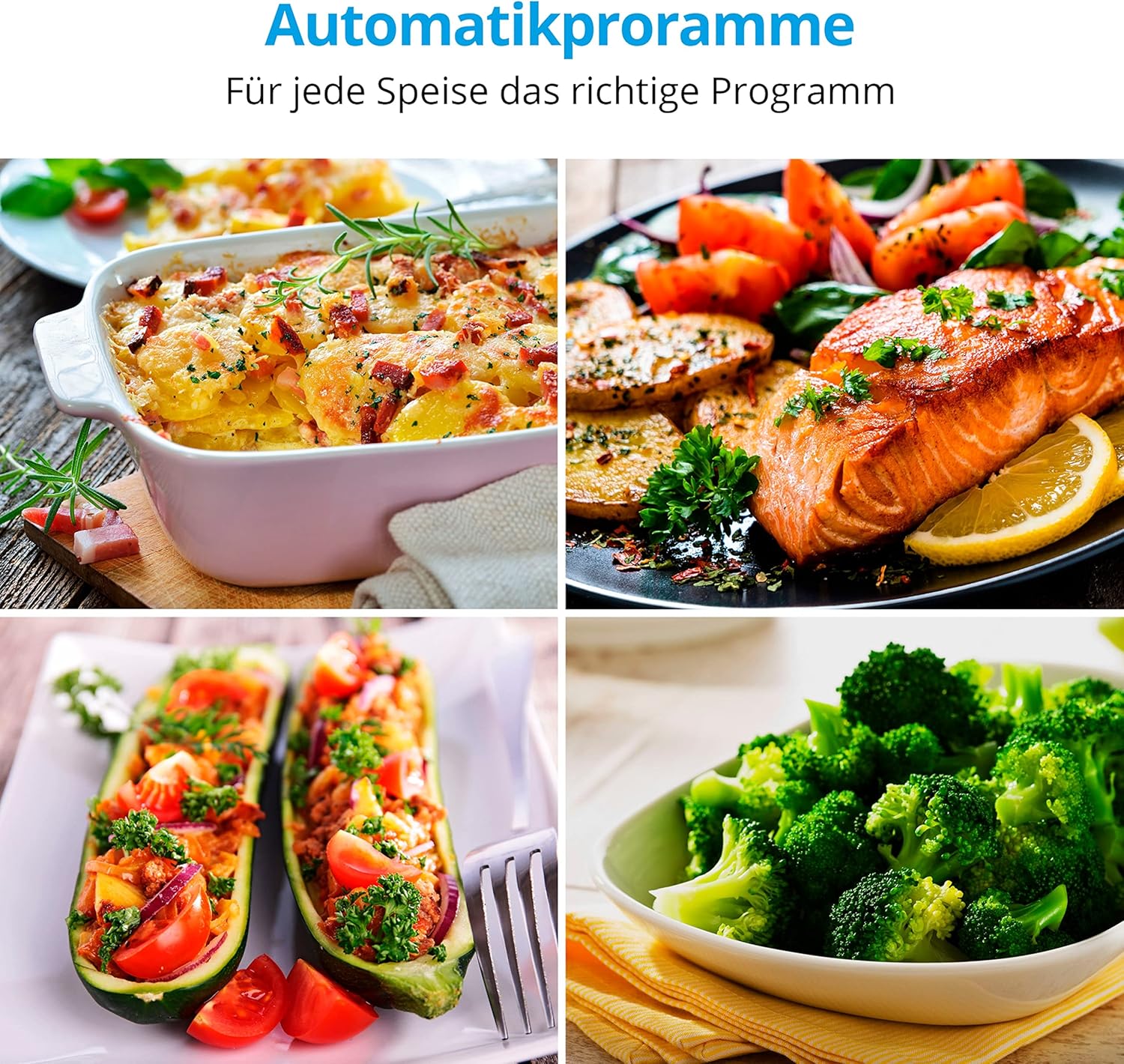 MEDION MD 15501 4 in 1 Mikrowelle mit Grill (25 Liter, 900 Watt, 1100 Watt Grill, 2500 Watt Heißluft, 10 Automatik-Programme) silber