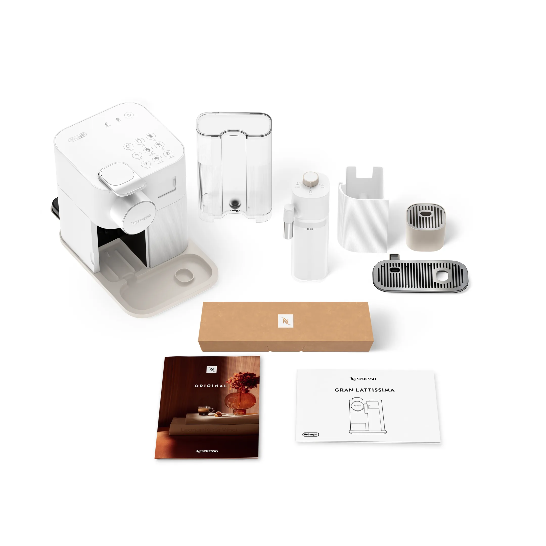 De'Longhi Nespresso Koffiemachine Gran Lattissima White