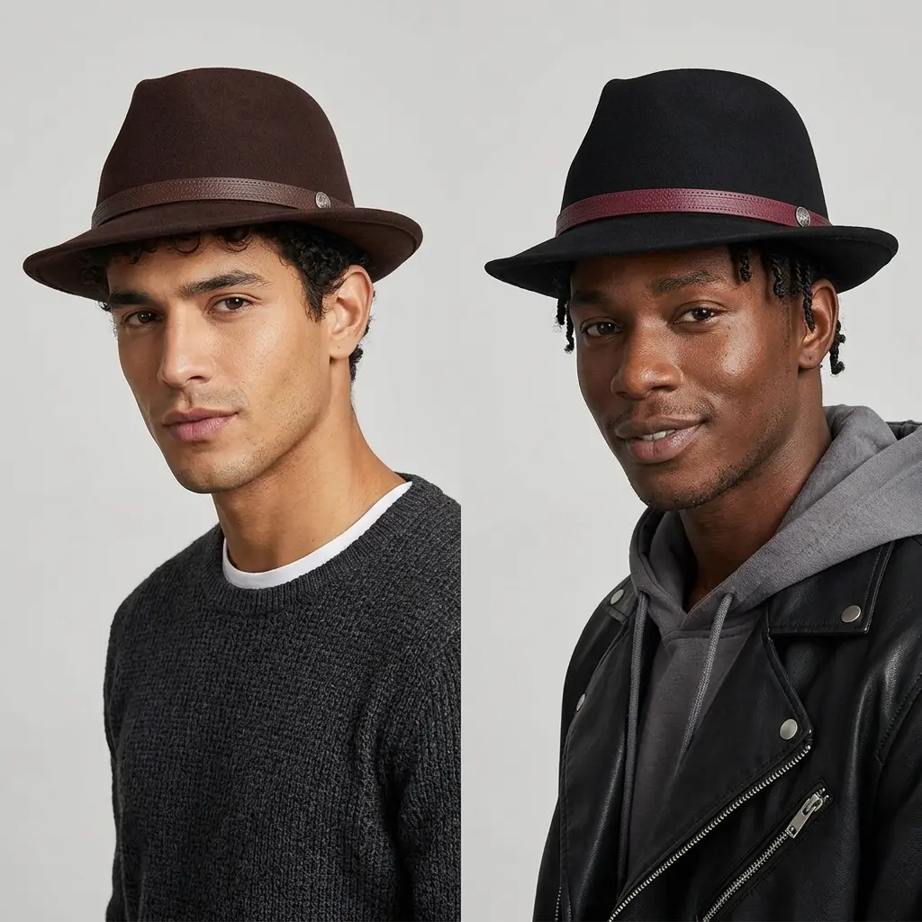Bourne Classic Wool Trilby Hat