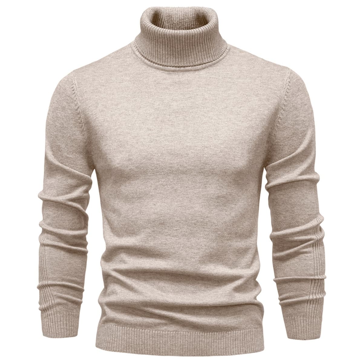 Men's Turtleneck Pullover Sweater