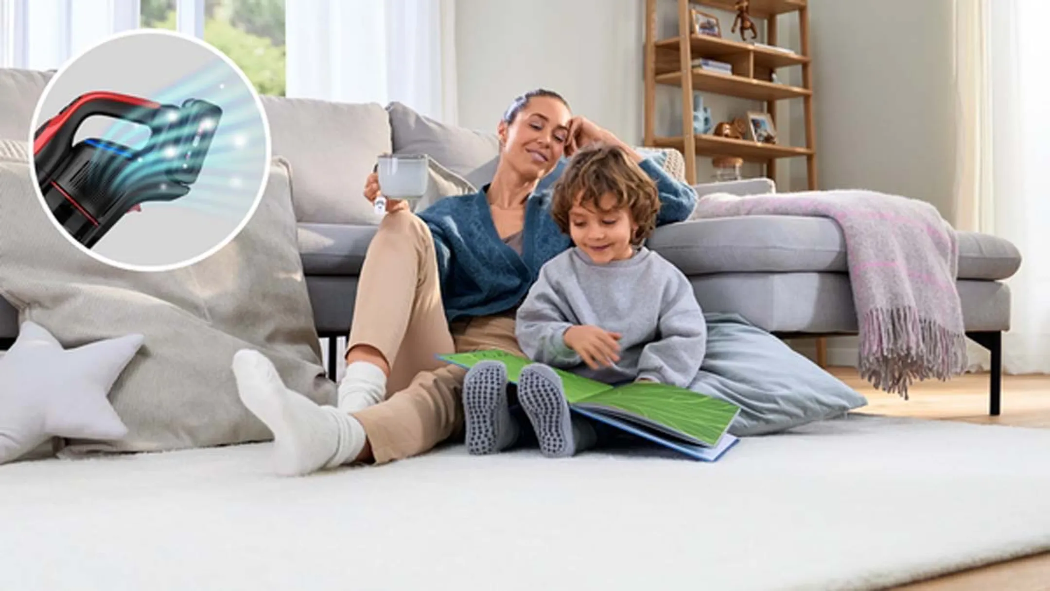 Bosch Steelstofzuiger BCS1041PET