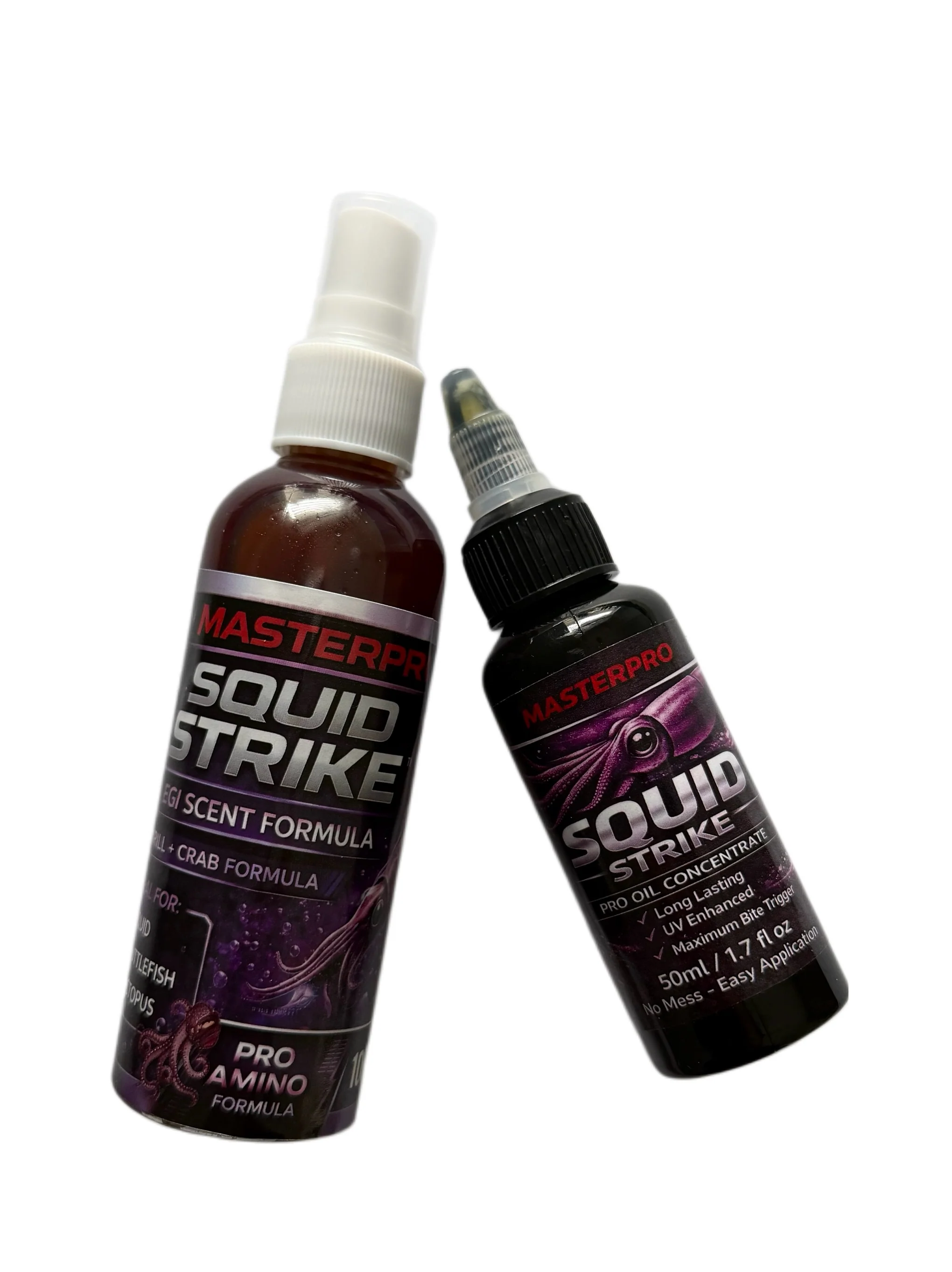 MASTERPRO SQUID STRIKE SYSTEM Spray + Oil Combo Kit Designed For Australian Waters