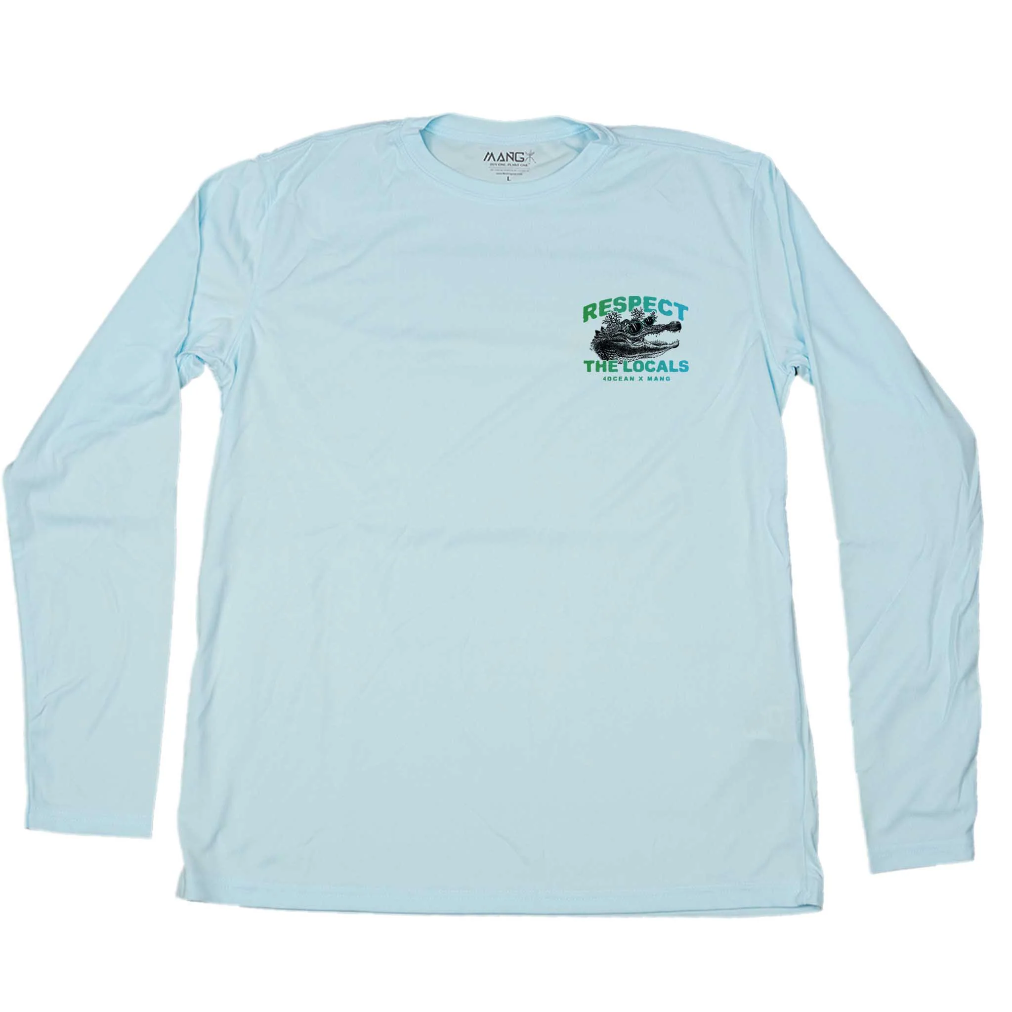4ocean Respect The Locals Gator LS - Men's