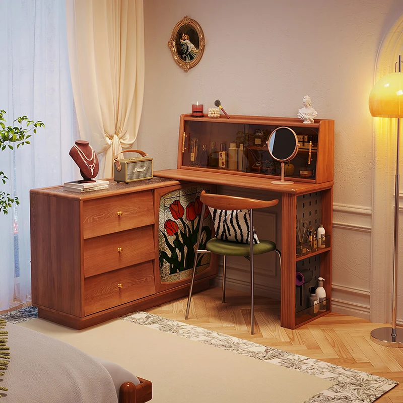 Tocador Art Déco de madera maciza, vista adicional 2