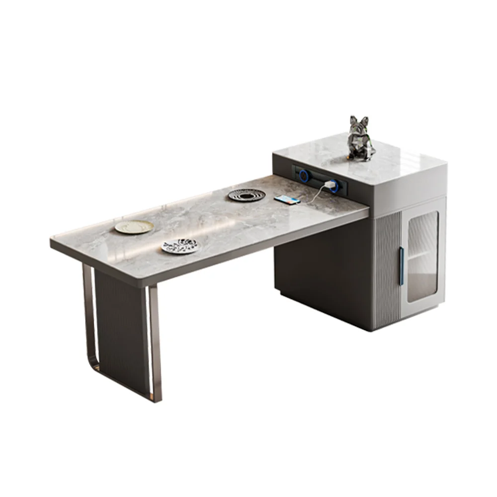 Mesa de comedor con almacenamiento extensible, vista adicional 2
