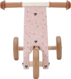 Little Dutch driewieler Pink Flower met naam