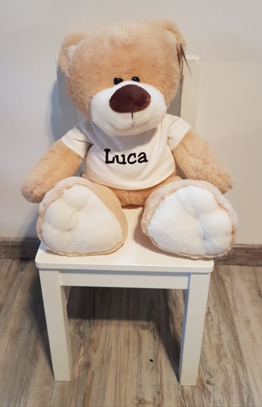 Teddybeer met naam