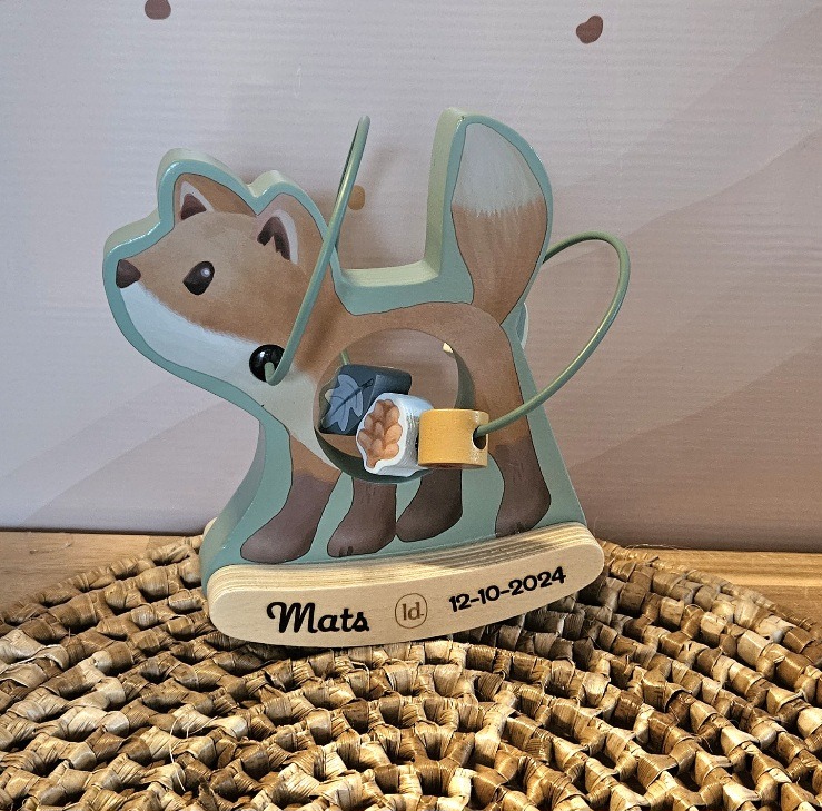 Little Dutch ''Forest Friends'' wiebeldier vos met naam